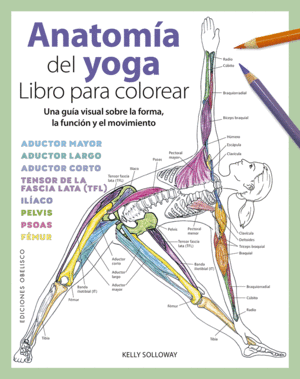 ANATOMIA DEL YOGA LIBRO PARA COLOREAR