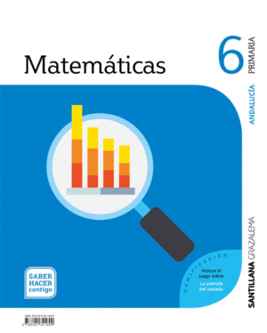 MATEMÁTICAS 6º PRIMARIA. SABER HACER CONTIGO. ANDALUCÍA 2019