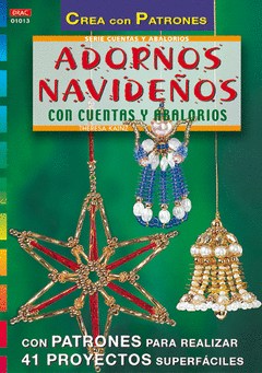 ADORNOS NAVIDEÑOS CON CUENTAS ABALORIOS