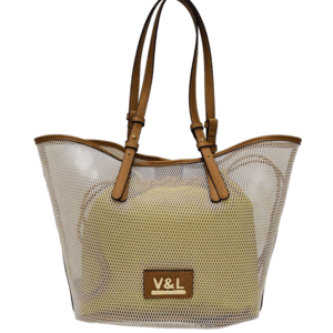 BOLSO CAIRO BEIG OCRE VICTORIO Y LUCCHINO  44*29 CM