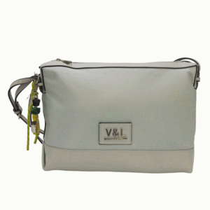 BOLSO VICTORIO & LUCCHINO COLOR PERLA 36*27 CM