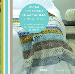 MANTAS CON FRANJAS DE GANCHILLO