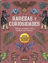RAREZAS Y CURIOSIDADES-LIBRO ACTIVIDADES PARA COLOREAR CON PEGATINAS