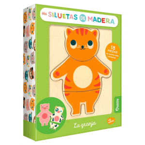 SILUETAS DE MADERA LA GRANJA