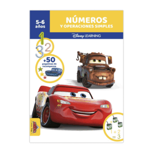 DISNEY - NUMEROS Y OPERACIONES SIMPLES - CARS - 5-6 AÑOS