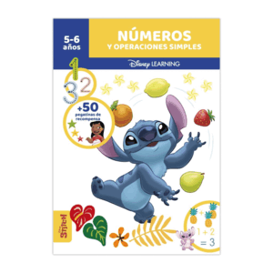 DISNEY - NUMEROS Y OPERACIONES SIMPLES - STITCH - 5-6 AÑOS