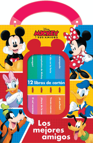DISNEY: MICKEY Y SUS AMIGOS - LOS MEJORES AMIGOS - MI PRIMERA BIBLIOTECA - 12 LI