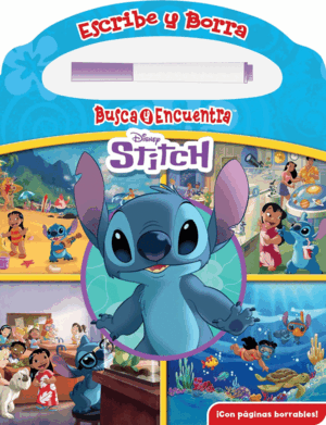 DISNEY STICH:ESCRIBE Y BORRA, BUSCA Y ENCUENTRA