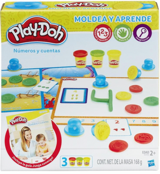 juegos plastilina 2 años