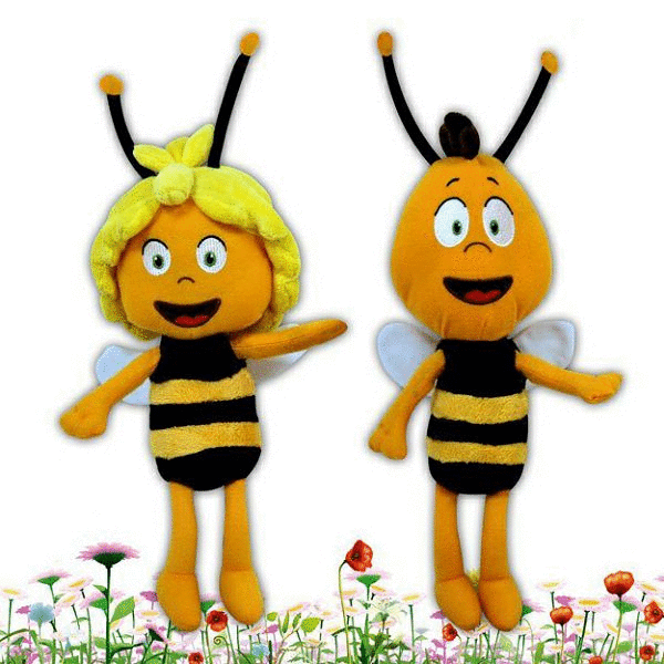 peluche de abeja