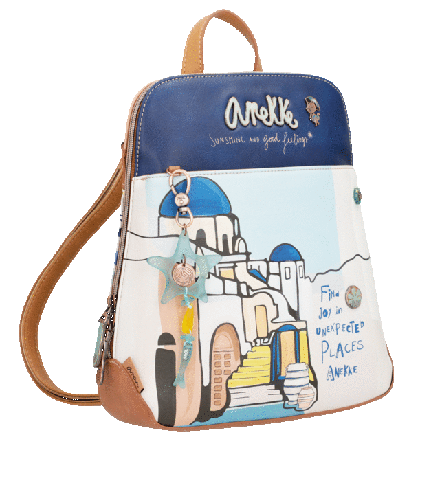 BOLSO MOCHILA ANEKKE 35 CM COLECCI N MEDITERRANEAN. Bolsos anekke
