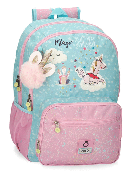 MOCHILA ESCOLAR ENSO 44 CM. MAGIC UNICORN. Librería Selecta